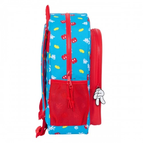 Школьный рюкзак Mickey Mouse Clubhouse Fantastic Синий Красный 32 X 38 X 12 cm image 3