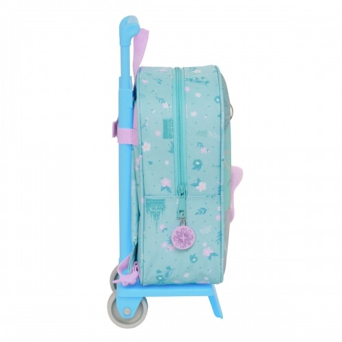 Школьный рюкзак с колесиками Frozen Hello spring Синий 22 x 27 x 10 cm image 3