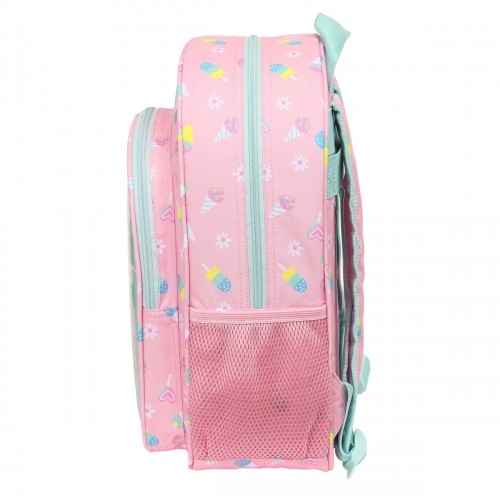 Школьный рюкзак Peppa Pig Ice cream Розовый Мята 26 x 34 x 11 cm image 3