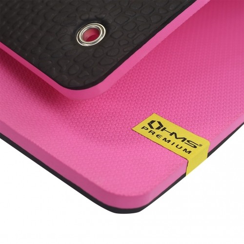 Club fitness mat with holes pink HMS Premium MFK02 image 3