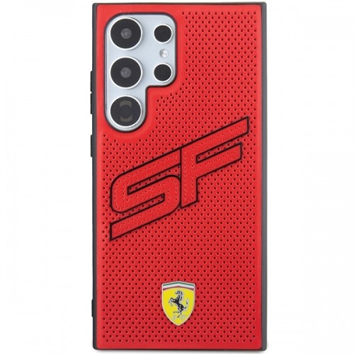 Ferrari FEHCS24LPINR S24 Ultra S928 czerwony|red hardcase Big SF Perforated image 3