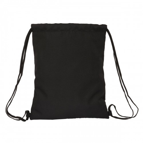 Сумка-рюкзак на веревках Kappa Black Чёрный 35 x 40 x 1 cm image 3