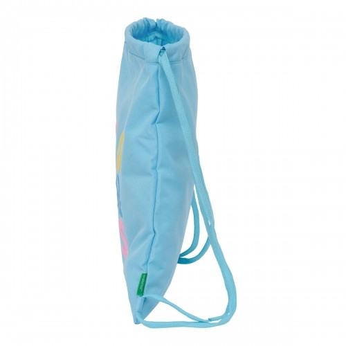 Сумка-рюкзак на веревках Benetton Spring Небесный синий 35 x 40 x 1 cm image 3
