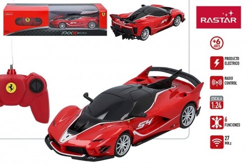 Rastar Radiovadāmā mašīna Ferrari FXX K EVO 1:24 6 virz. , baterijas, 6+ CB46359 image 3
