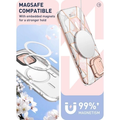 Supcase COSMO MAG MAGSAFE IPHONE 15 MARBLE image 3