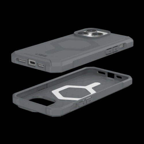 UAG Essential Armor Magsafe - protective case for iPhone 15 Pro Max (silver) image 3