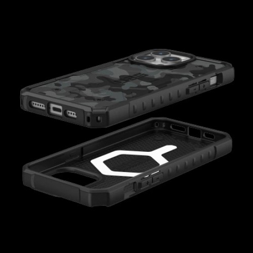 UAG Pathfinder MagSafe - protective case for iPhone 15 Pro Max (midnight camo) image 3