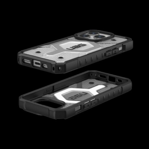 UAG Pathfinder Magsafe - protective case for iPhone 15 Pro (ice) image 3