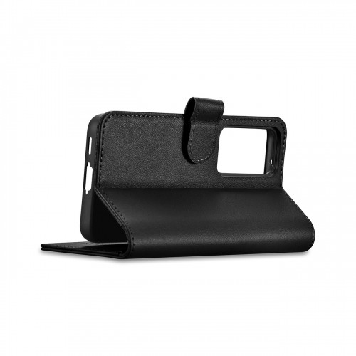 iCarer Wallet Case for Samsung Galaxy S23 leather case wallet black image 3
