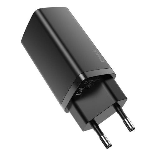 Baseus GaN2 Lite PD  Lādētājs 65W / 1x USB-C / 1x USB image 3