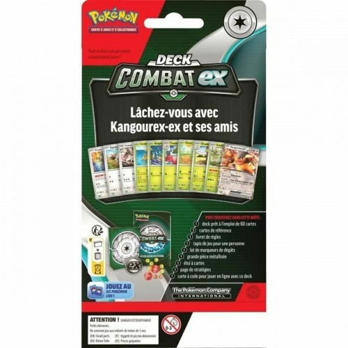 Pokemon Deck of Cards Pokémon Combat EX: Greninja & Kangashkan (FR) image 3