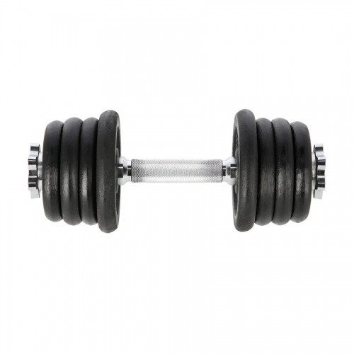 DUMBBELL WITH THREAD HMS SG04 (17-59-120) 15 KG image 3