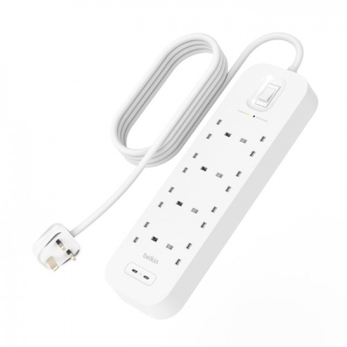 Belkin Connect White 8 AC outlet(s) 2 m image 3