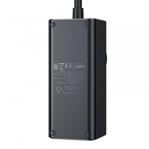 Power Strip GaN McDodo CH-4620 EU 70W, 2x USB-C, 1x USB (black) image 3