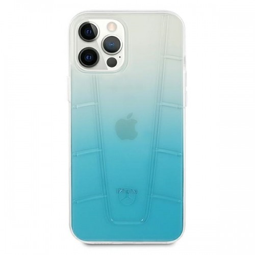 Mercedes MEHCP12LCLGBL iPhone 12 Pro Max 6,7" niebieski|blue hardcase Transparent Line image 3