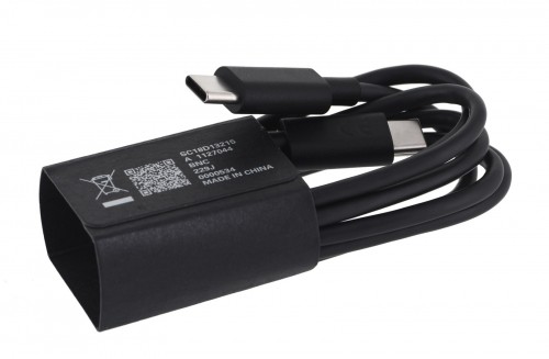 Motorola Wall Charger TurboPower 125W GaN USB-A w/ 1m USB-C, Black image 3