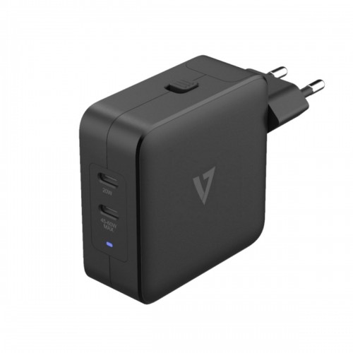 Портативное зарядное устройство V7 ACUSBC65WGAN Чёрный image 3