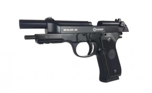 Pistolet wiatrówka RANGER M92 FULL AUTO BLOWBACK k.4,5BBs 18-strzał. KWC image 3