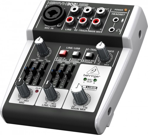 Behringer X302USB audio mixer 5 channels image 3