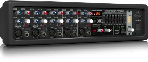 Behringer PMP550M audio mixer 5 channels 20 - 20000 Hz Black image 3