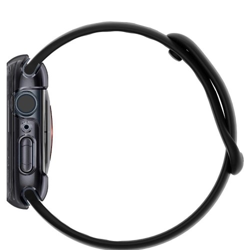 Spigen Ultra Hybrid case for Apple Watch 7 | 8 | 9 (45 mm) - transparent gray image 3