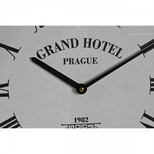 Настенное часы Home ESPRIT Белый Стеклянный Деревянный MDF 40 x 4,5 x 40 cm (2 штук) image 3