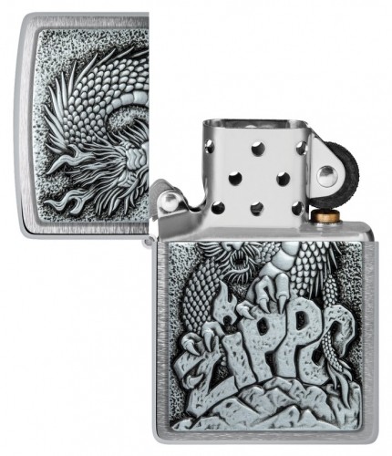 Zippo Lighter 48902 Dragon Emblem image 3