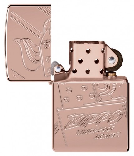 Zippo Lighter 48768 Armor® Script Collectible image 3