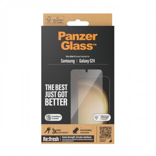 Защита экрана Panzer Glass 7350 Samsung Galaxy S24 image 3