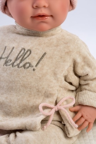Llorens Кукла младенец Мими 42 см (одеяло, с соской, мягкое тело) Испания LL17420 image 3
