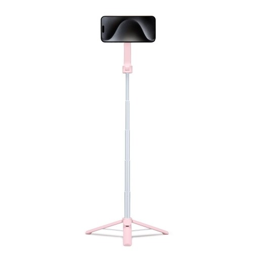 Spigen Magsafe Bluetooth selfie stick tripod S570W misty rose image 3