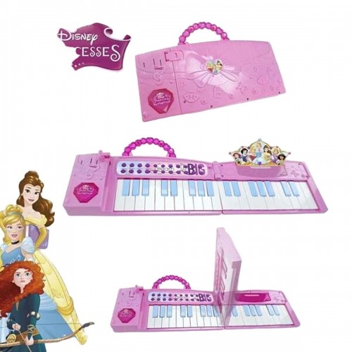 Игрушечное пианино Disney Princess электрический Складной Розовый image 3