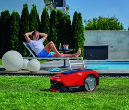 Einhell FREELEXO 350 Robotic lawn mower Battery Black, Red image 3