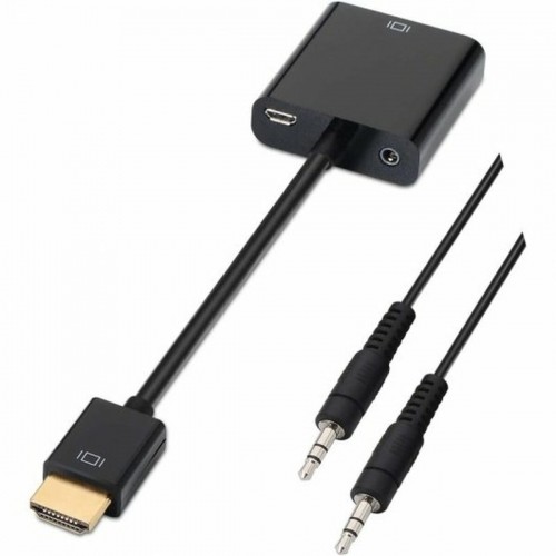 Адаптер HDMI—SVGA с аудио Aisens A122-0126 Чёрный 10 cm image 3