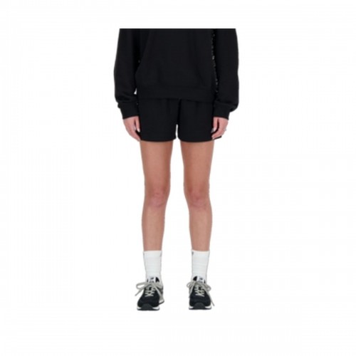 Спортивные женские шорты New Balance Чёрный image 3