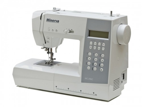 Minerva MC250C sewing machine Semi-automatic sewing machine Electromechanical image 3