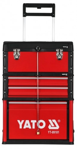 Yato YT-09101 small parts/tool box Tool chest Metal Black,Red image 3