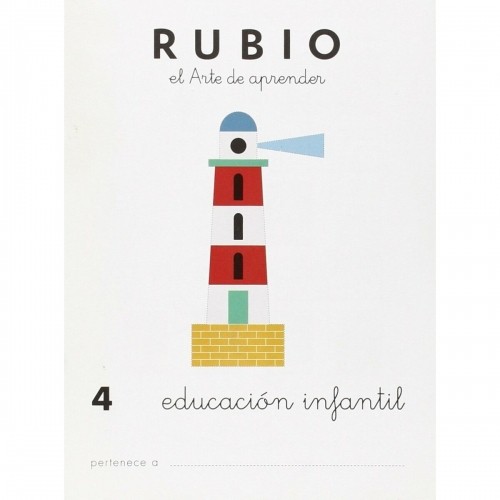 Cuadernos Rubio Early Childhood Education Notebook Rubio Nº4 A5 испанский (10 штук) image 3