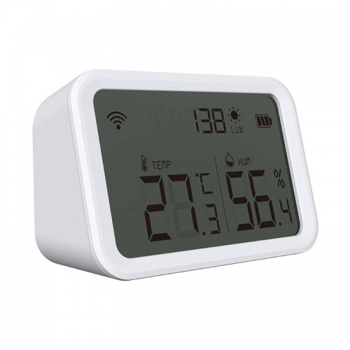 Smart Temperature and Humidity sensor NEO NAS-TH02W ZigBee Tuya with LCD screen image 3