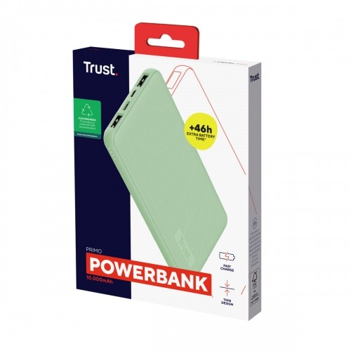 Powerbank Trust 25029 Zaļš 10000 mAh (1 gb.) image 3