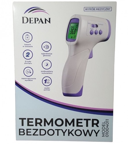 Helbo Non-Contact Thermometer 2 in 1 DEPAN PC868 image 3