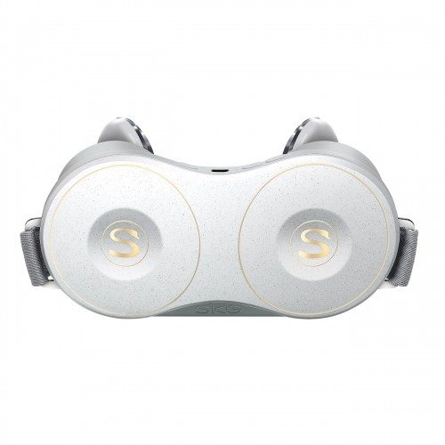SKG H7-E neck massager with compress and red light - white image 3