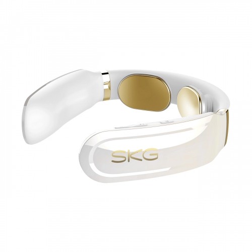 SKG K6E neck massager, electrostimulator with compress - white image 3