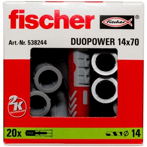 Mocowanie uniwersalne Fischer DUOPOWER 14X70 (wersja długa) 20szt. image 3