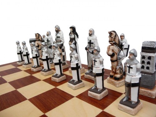 Šahs Chess Grunwald Nr.160 Marmora figūras! image 3