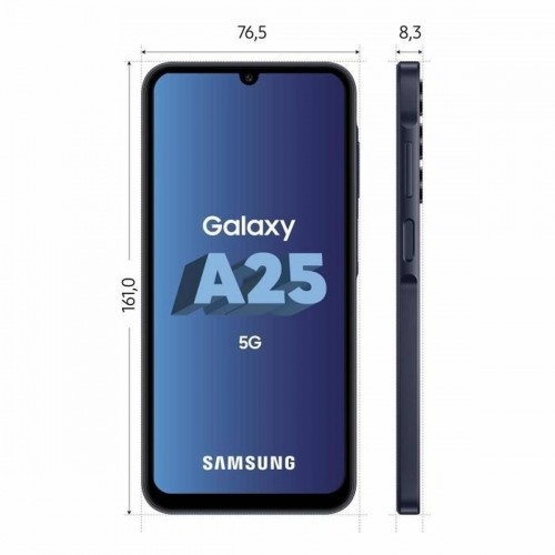 Viedtālrunis Samsung Galaxy A25 SM-A256BZKHEUB Exynos 1280 256 GB Melns/Zils image 3