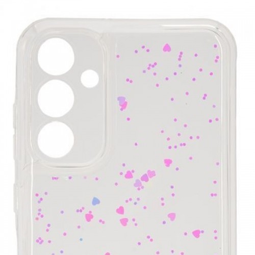 iLike Силиконовый Чехол с водой и блестками для Samsung Galaxy A35 5G (A356E) (A356B) светло-розовый image 3