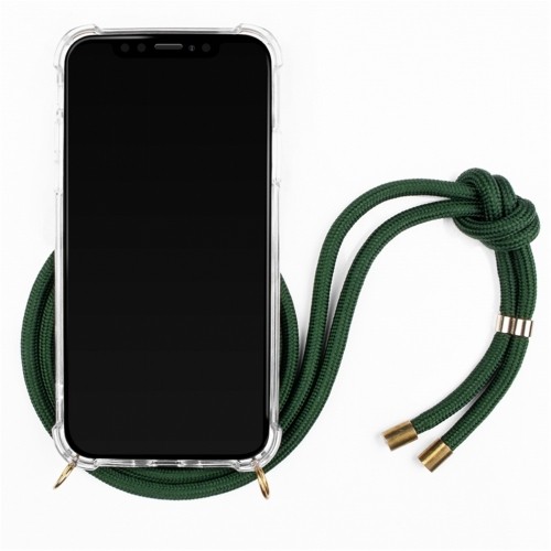 Lookabe Necklace iPhone X/Xs gold green loo013 image 4