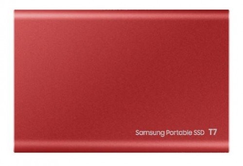 Samsung Drive SSD Portable T7 500GB USB 3.2 Gen.2 red image 4