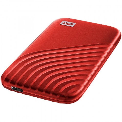 Sandisk WD My Passport External SSD 500GB, USB 3.2, Red, 1050MB/s Read, 1000MB/s Write, PC & Mac Compatiable image 4